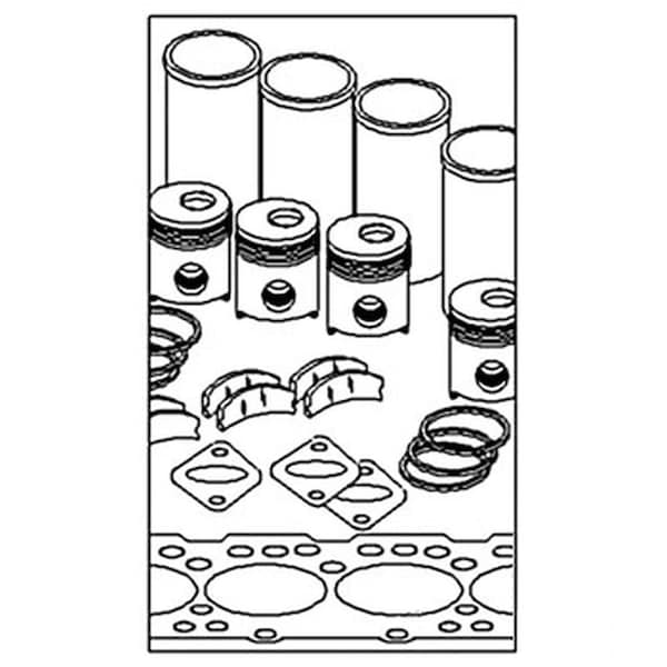 Aftermarket Major Engine Overhaul Kit A-OK6593-AI - main